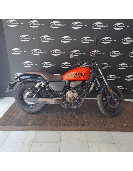 QJ SRV 125 2024 | 7,696 km | Orange | €2,199