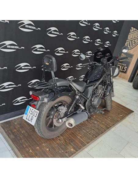 Honda CMX500 Rebel | 15.583 km | Negra | 5.299€