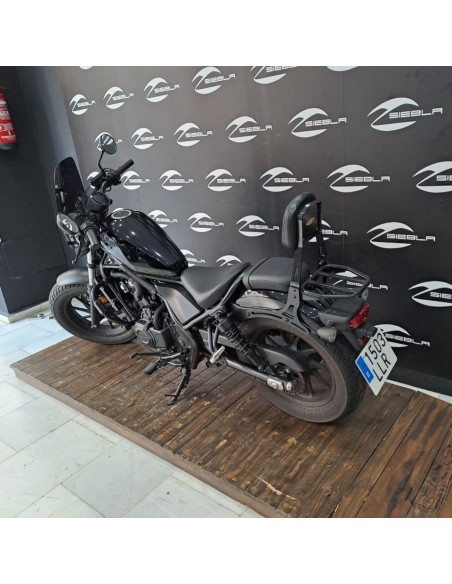 Honda CMX500 Rebel | 15.583 km | Negra | 5.299€
